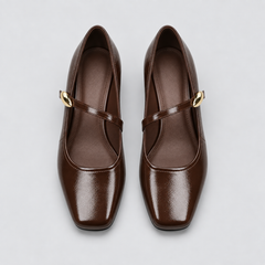 Women’s Elegant Square-Toe Mary Jane Shoes
