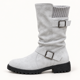 Women’s Casual Slouch Mid-Calf Boots