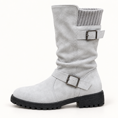 Women’s Casual Slouch Mid-Calf Boots