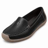 Cushioned Suede-Look Loafers