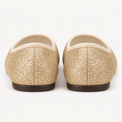 Glitter Comfort Ballet Flats
