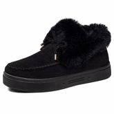 🔥55% OFF TODAY🔥2026 Women's Cozy Winter Ankle Boots – Warm Furry Bow Style