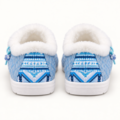 Plush-Lined Winter Moccasins
