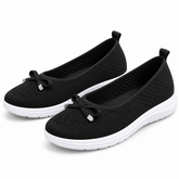 Women’s Breathable Knit Walking Flats