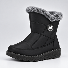 Women’s Fleece-Lined Zipper Winter Boots
