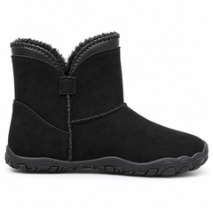 Women’s Fleece-Lined Buckle Ankle Boots