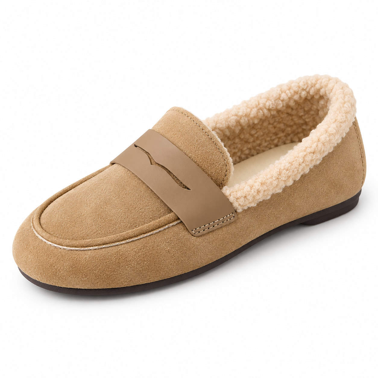 Women’s Plush-Lined Penny Loafers