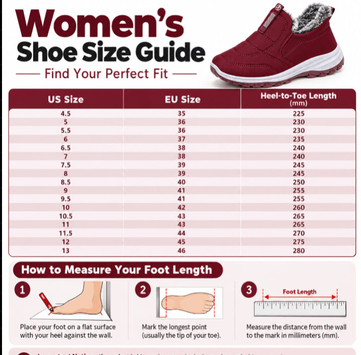 🔥55% OFF TODAY🔥 2026 New Arrival – Women’s Warm Fur-Lined Snow Boots | Lightweight Waterproof Slip-On Ankle Boots for Fall & Winter