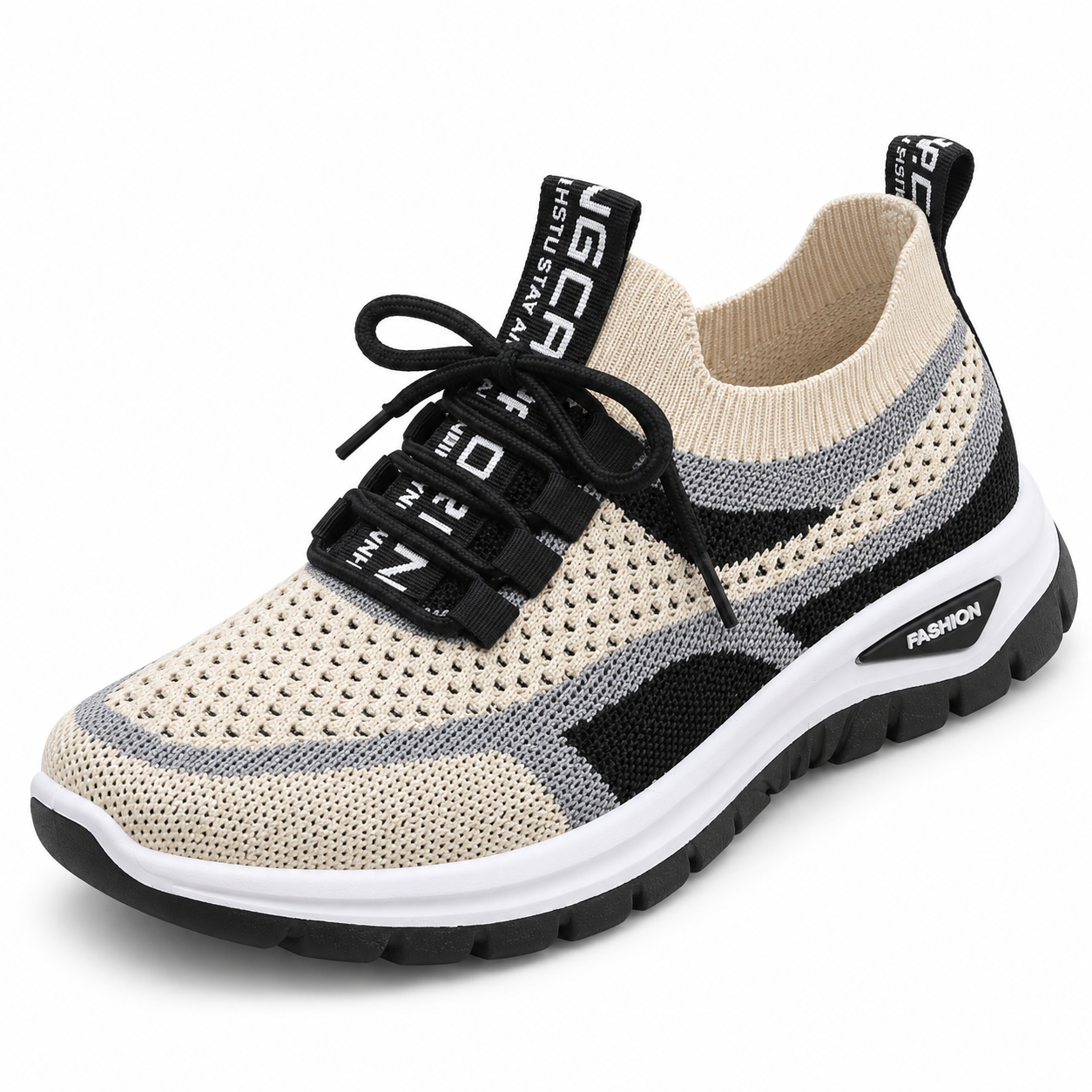 Women’s Retro Contrast Stripe Sneakers