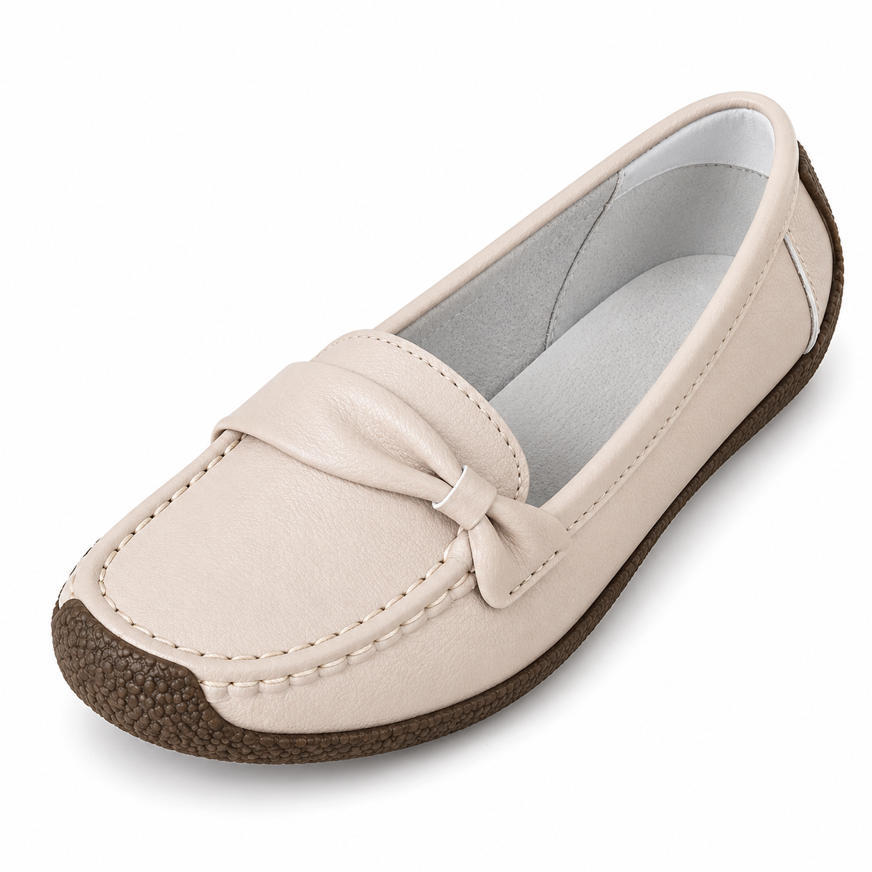 Women’s Orthopedic Leather Walking Loafers