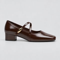 Women’s Elegant Square-Toe Mary Jane Shoes