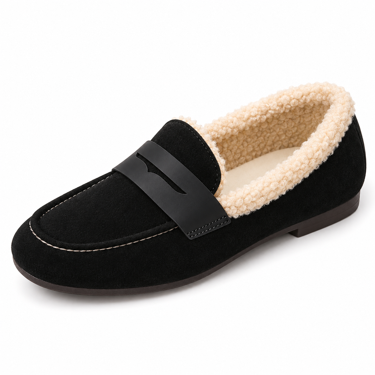 Women’s Plush-Lined Penny Loafers