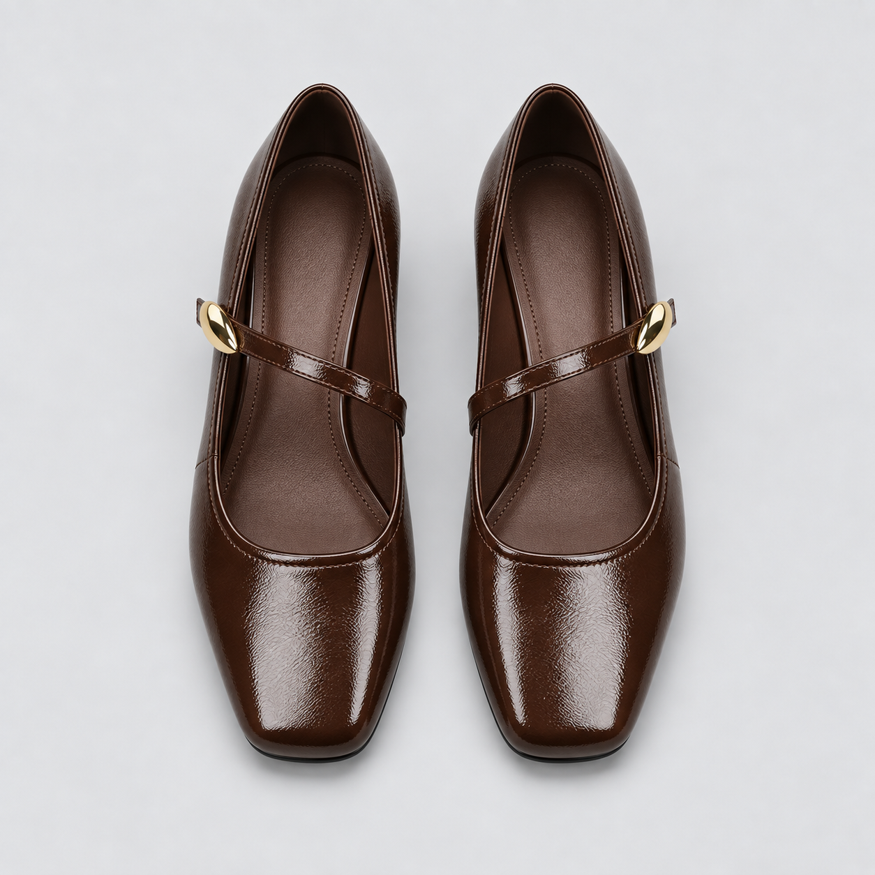Women’s Elegant Square-Toe Mary Jane Shoes