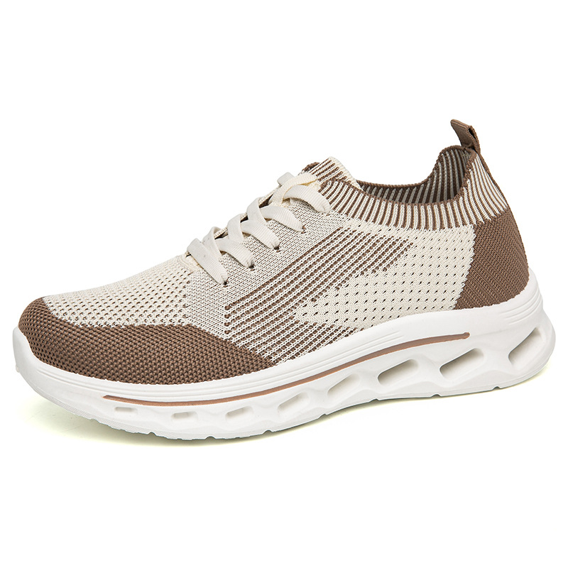 Women’s Vintage Contrast Stripe Casual Sneakers