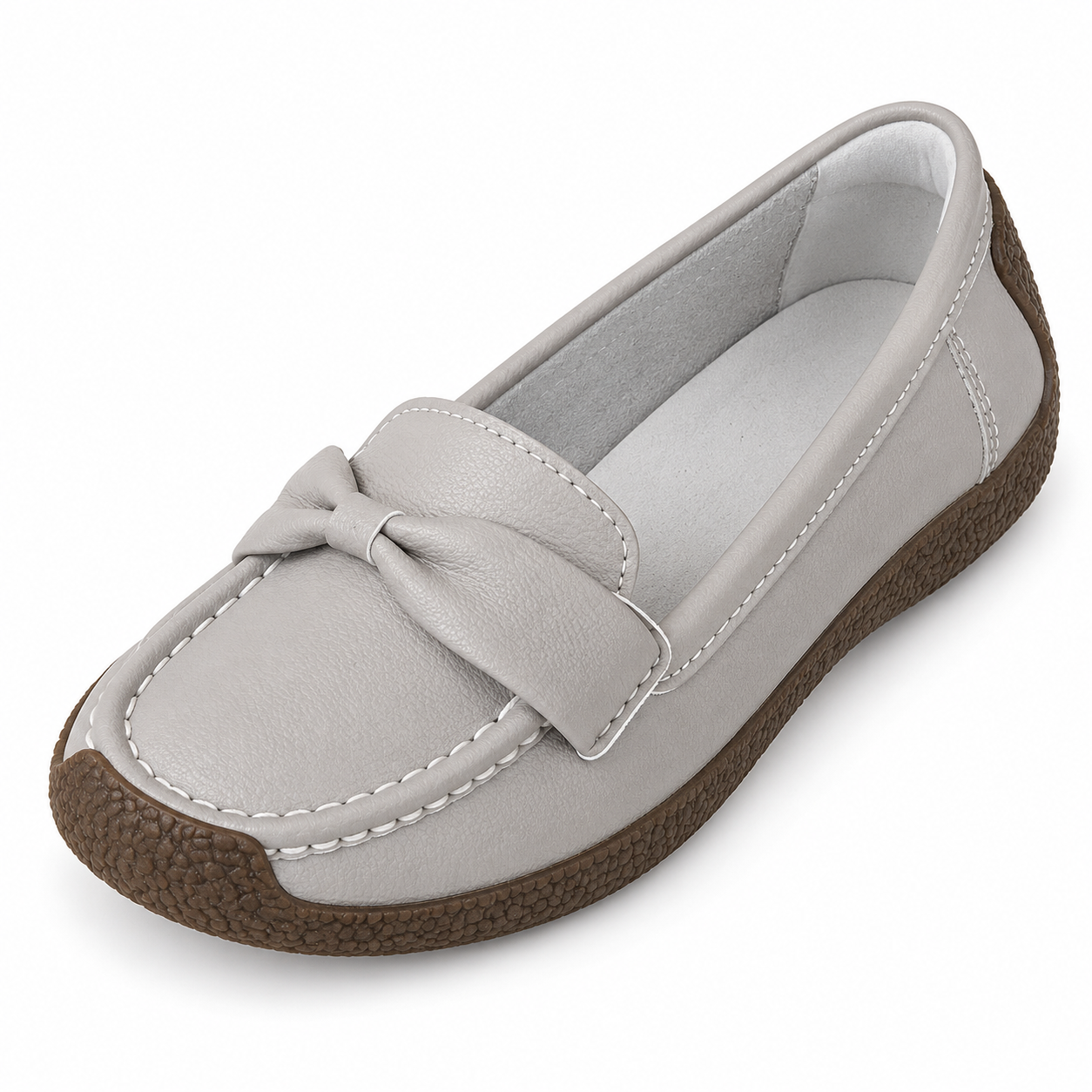 Women’s Orthopedic Leather Walking Loafers