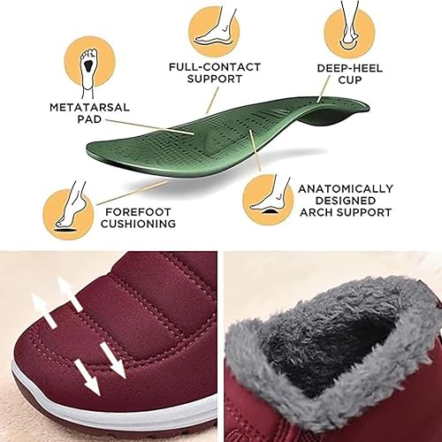 🔥Last Day Sale 55%🔥2026 New Arrival Women’s Comfort Winter Boots – Warm Fleece-Lined Everyday Walking Shoes