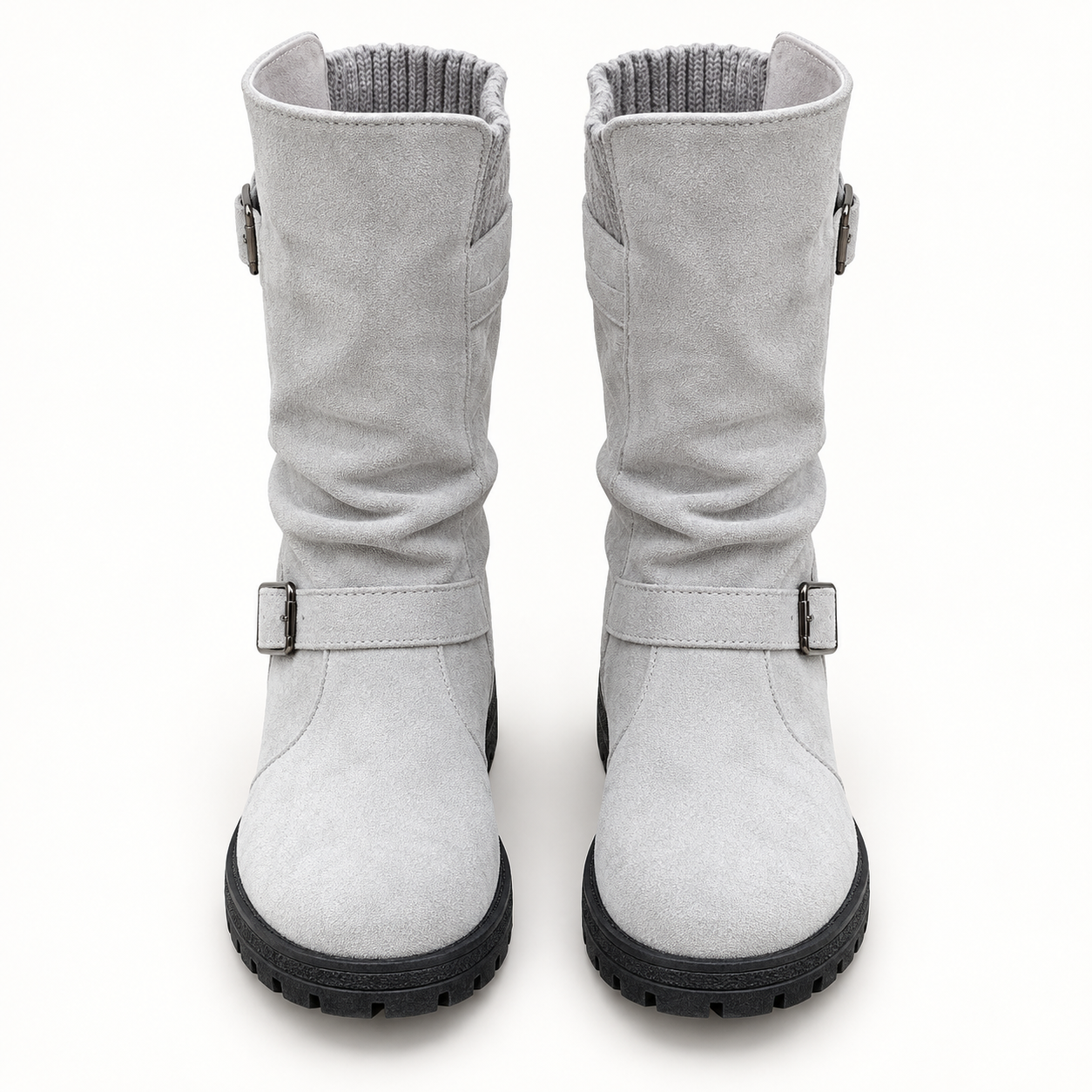 Women’s Casual Slouch Mid-Calf Boots