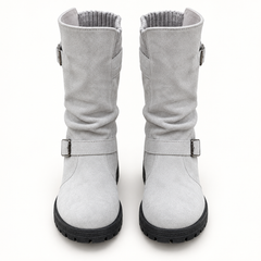 Women’s Casual Slouch Mid-Calf Boots