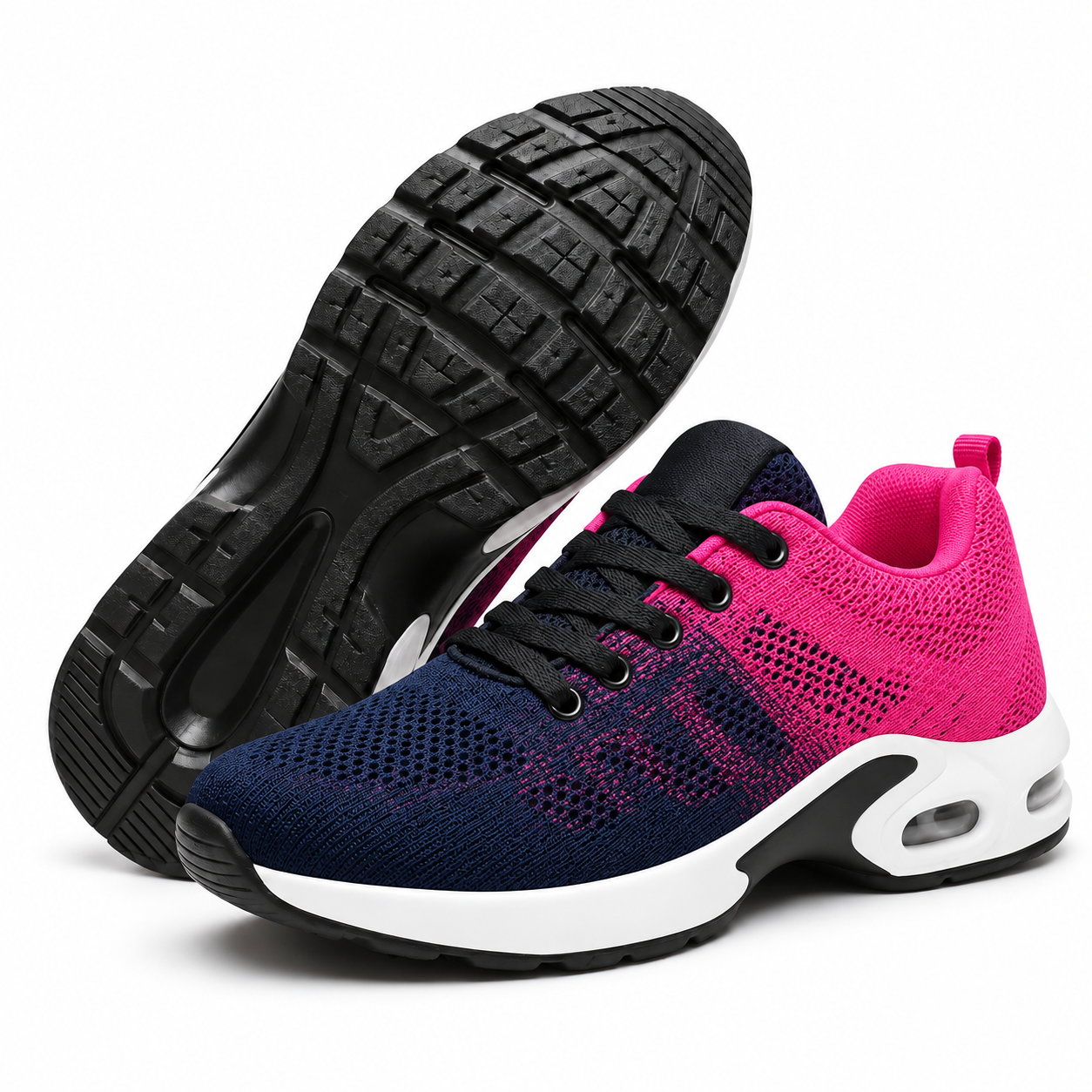 Stretch-Knit Walking Shoes