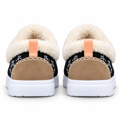 Fleece-Lined Slip-On Winter Boots