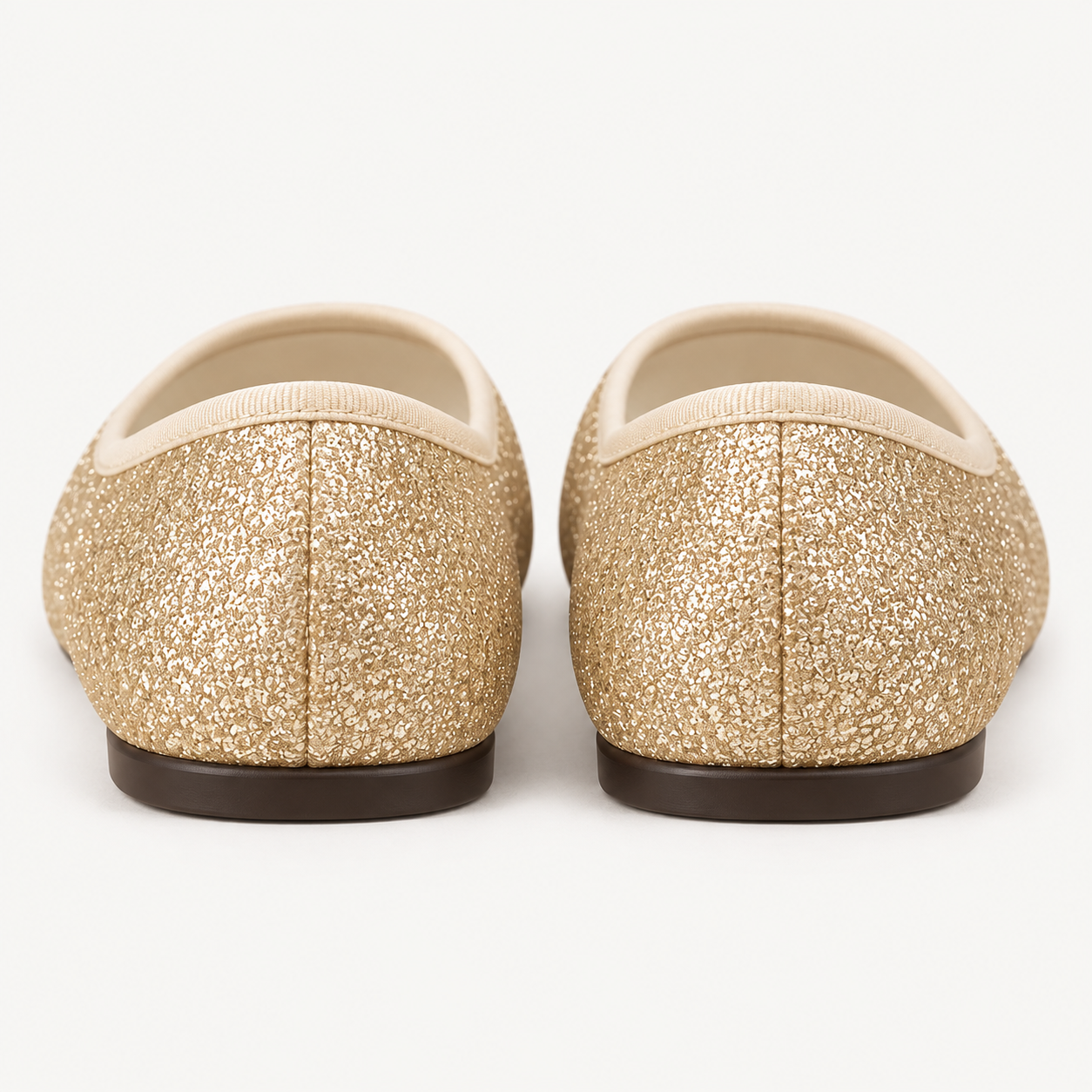 Glitter Comfort Ballet Flats