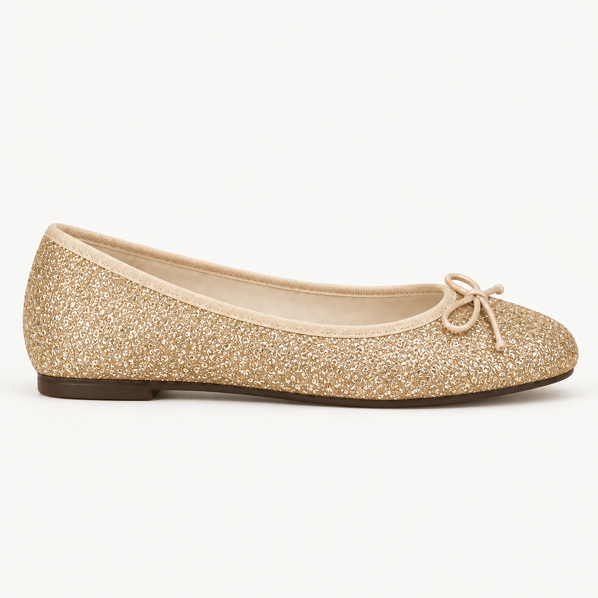 🔥Last Day Sale 58%🔥Women’s Glitter Comfort Ballet Flats – Cushioned Support & All-Day Comfort