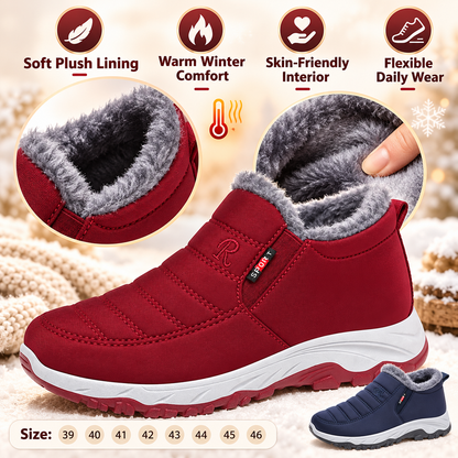 🔥Last Day Sale 55%🔥2026 New Arrival Women’s Comfort Winter Boots – Warm Fleece-Lined Everyday Walking Shoes