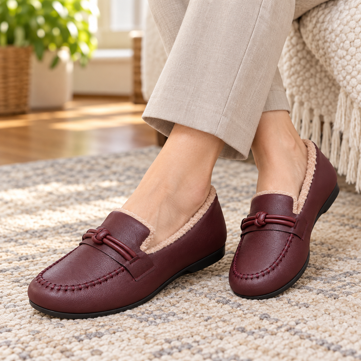 Women’s Winter Warm Slip On Shoes