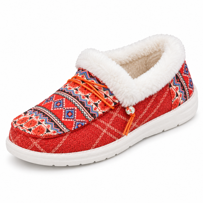 Women's Warm Plush Cotton Shoes