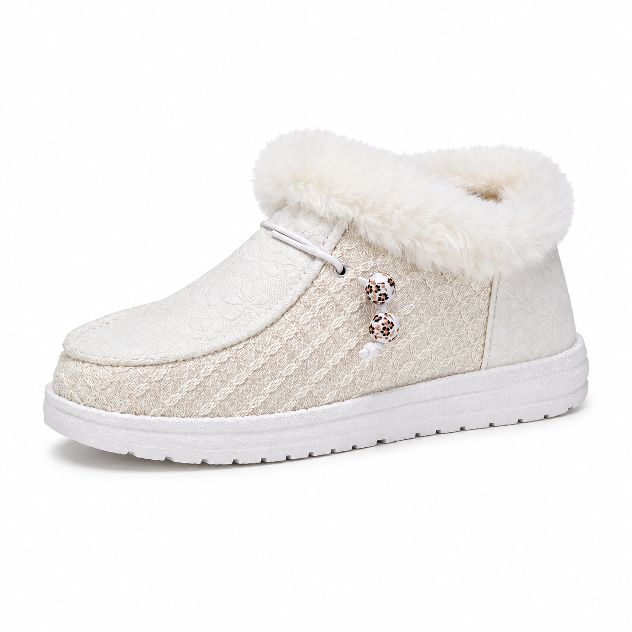 Plush-Lined Winter Moccasins