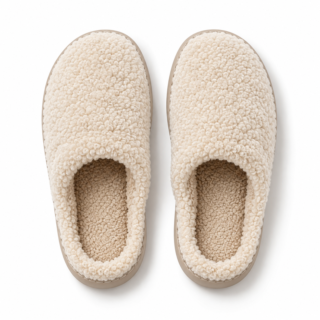 Cozy Sherpa Mule Slippers