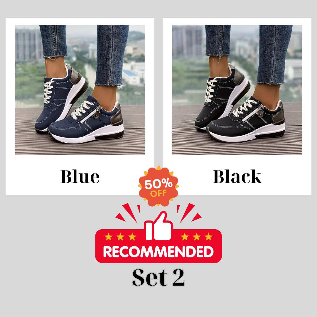 🔥Best Seller-Last Day Sale 60% OFF🔥Plus Size Women's Versatile Low Top Fashion Sneakers