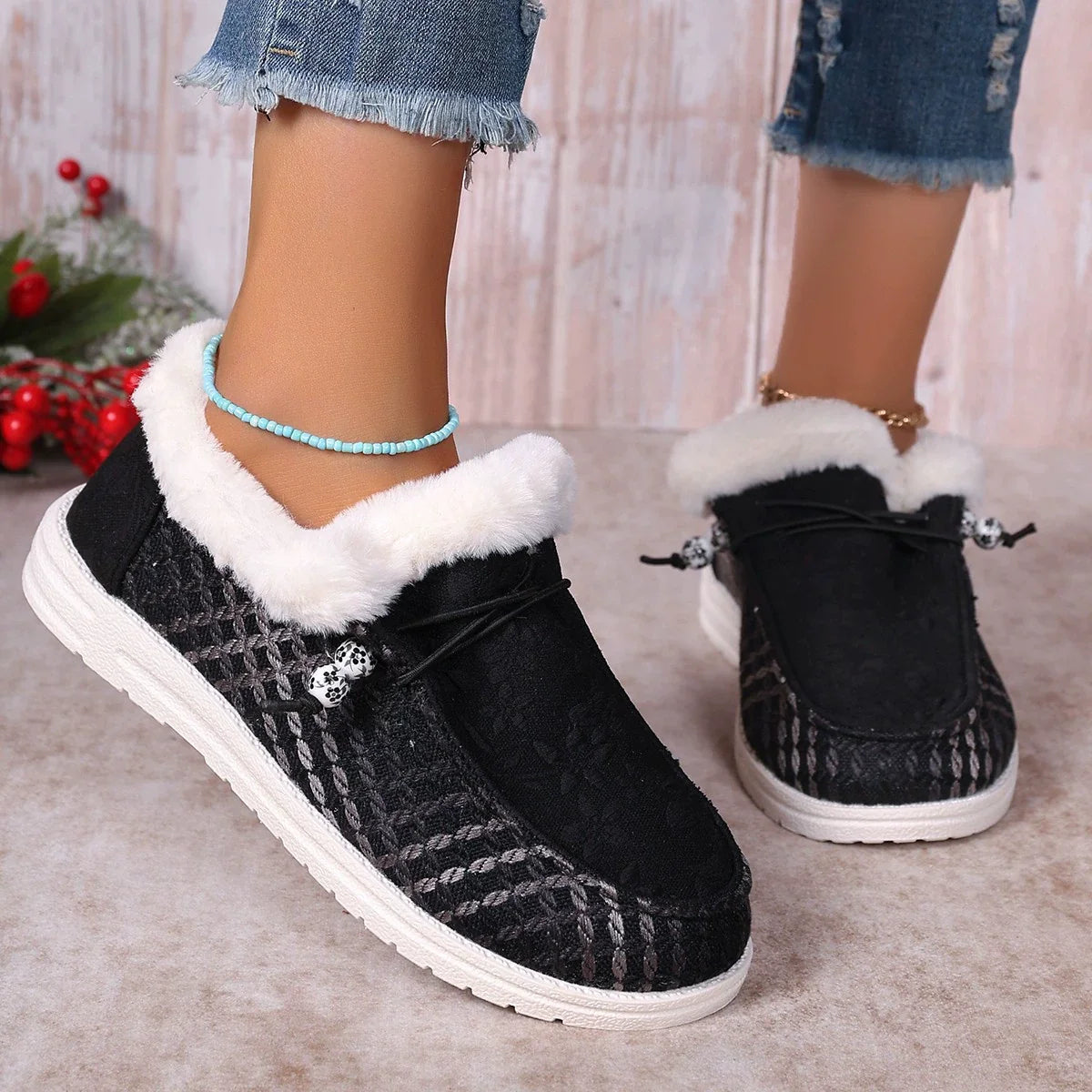 🔥Christmas Day Sale 50% OFF🔥Women's Style Slip-On Winter Shoes