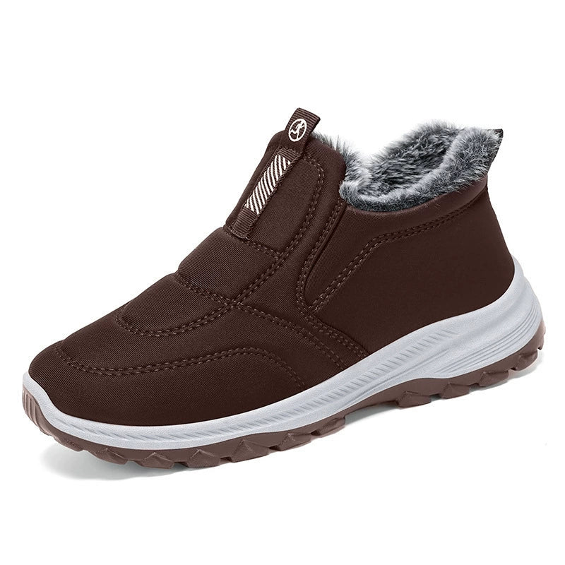 🔥55% OFF TODAY🔥 2026 New Arrival – Women’s Warm Fur-Lined Snow Boots | Lightweight Waterproof Slip-On Ankle Boots for Fall & Winter