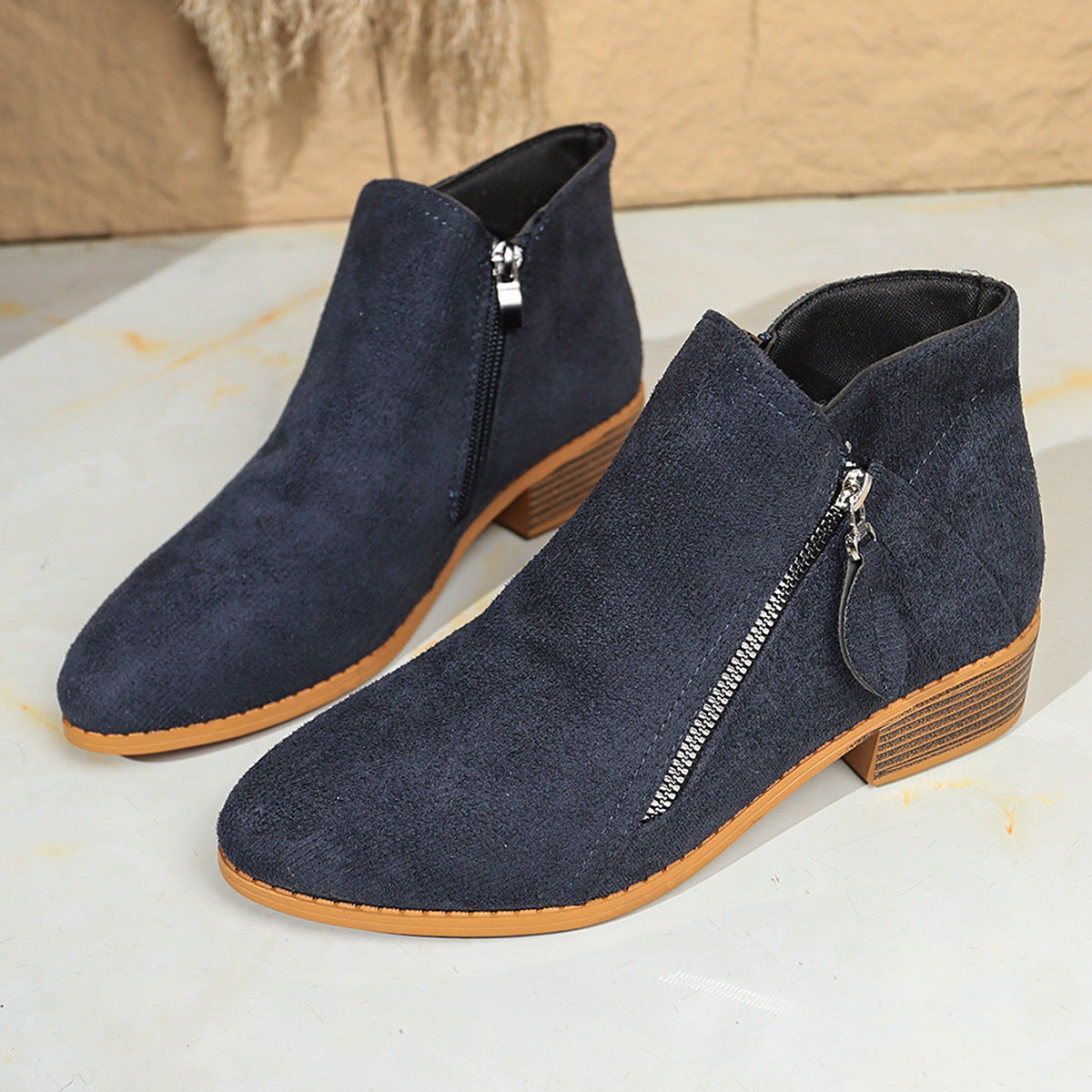 Women’s EasyStyle Low-Heel Ankle Boots