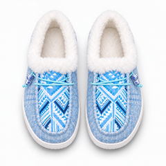 Plush-Lined Winter Moccasins