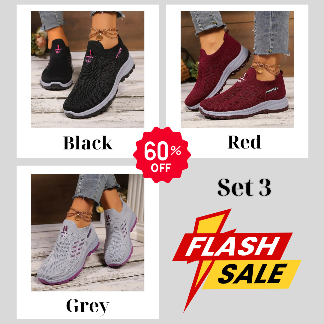 🔥Best Seller-Last Day Sale 60% OFF🔥Ultra-Comfortable Soft-Sole Slip-On Walking Shoes for Women