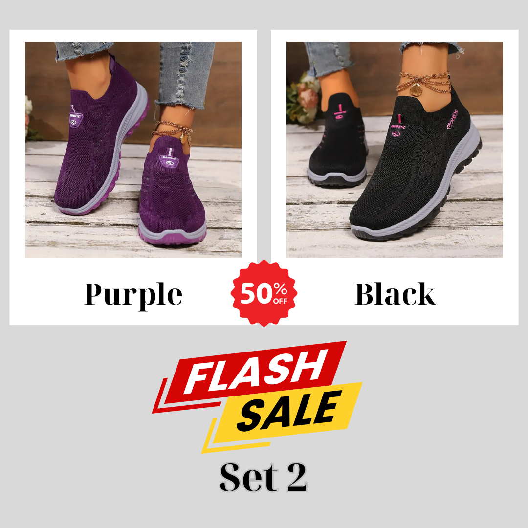 🔥Best Seller-Last Day Sale 60% OFF🔥Ultra-Comfortable Soft-Sole Slip-On Walking Shoes for Women