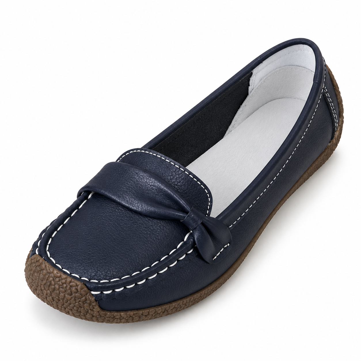 Women’s Orthopedic Leather Walking Loafers