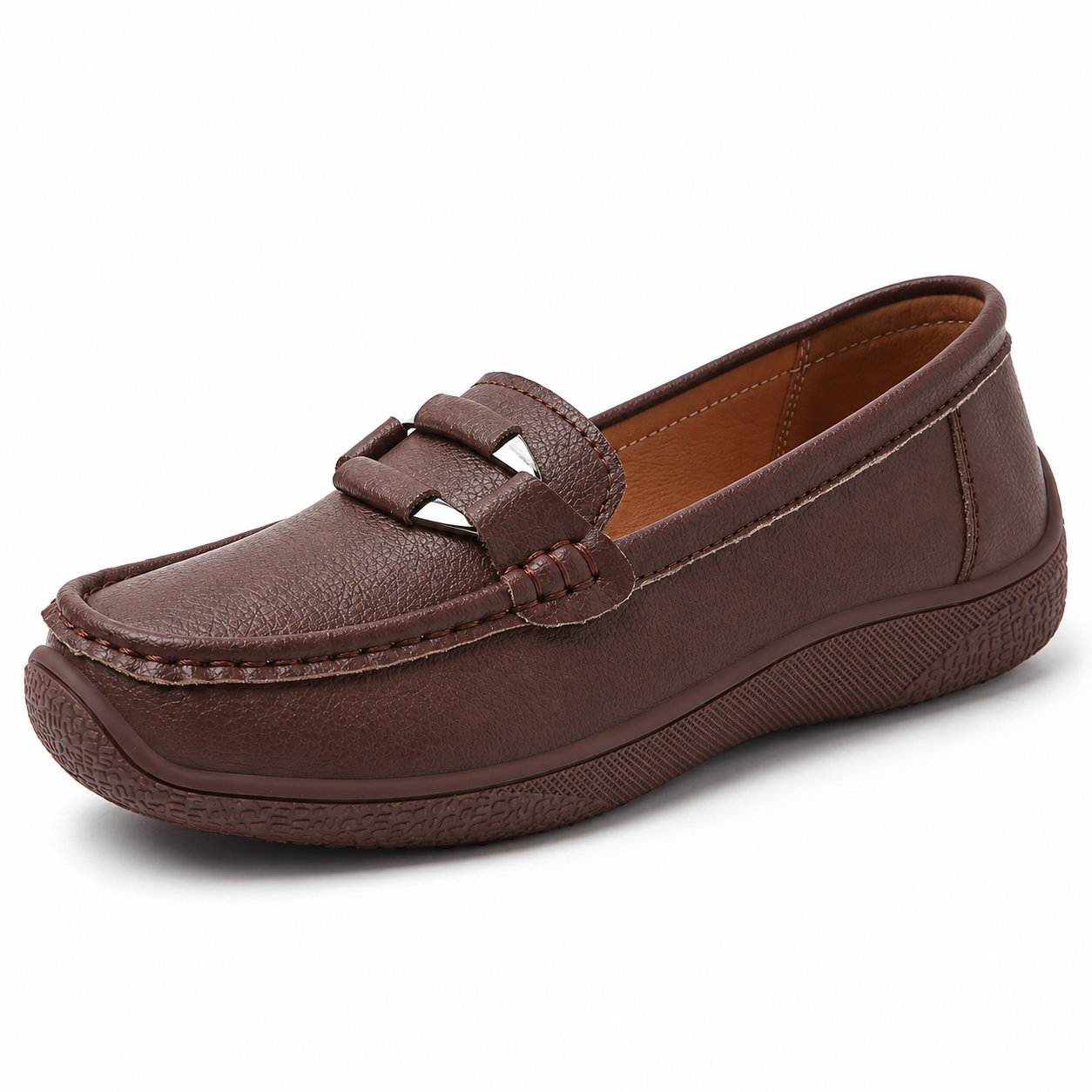 Women’s Everyday Comfort Leather Slip-On Shoes