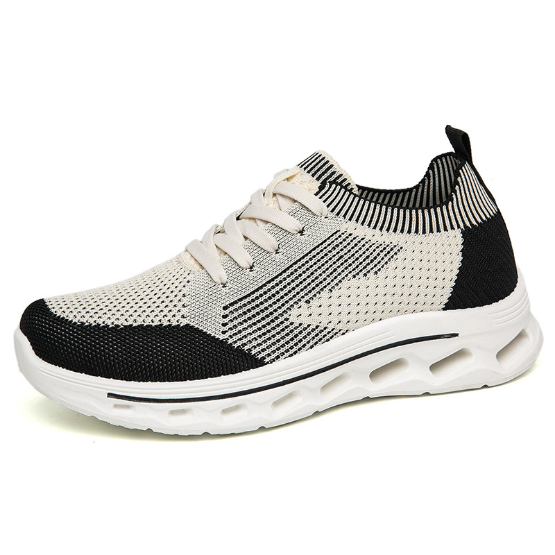 Women’s Vintage Contrast Stripe Casual Sneakers