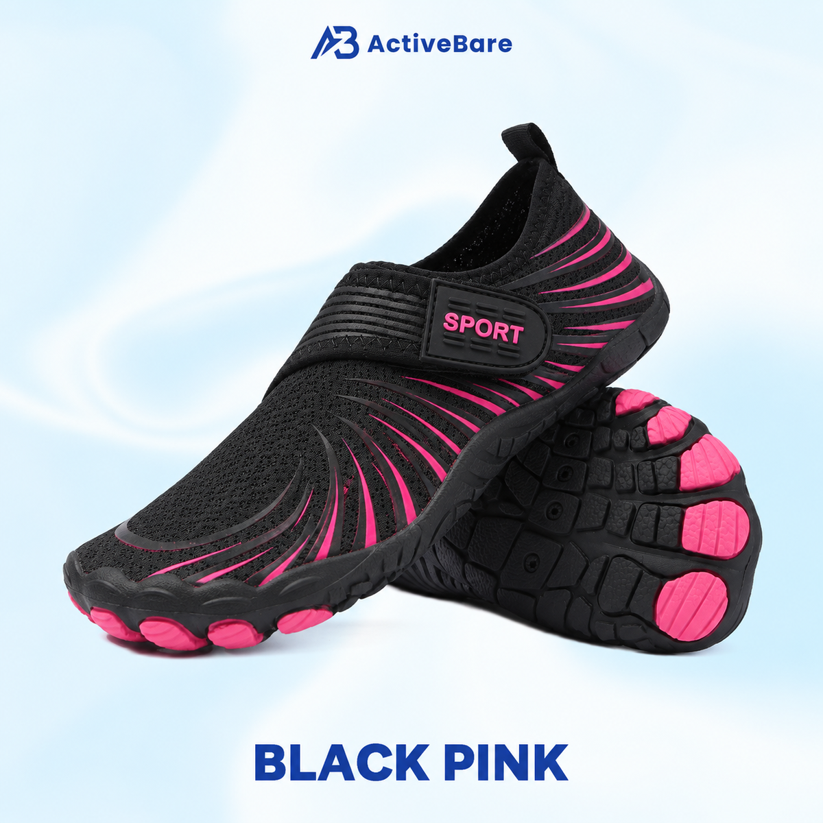 ActiveBare - Wide Toe Box Waterproof Barefoot Shoes For Seniors