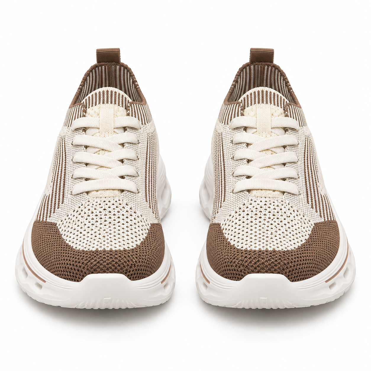 Women’s Vintage Contrast Stripe Casual Sneakers