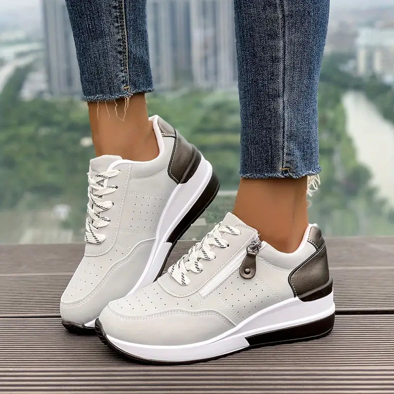 🔥Best Seller-Last Day Sale 60% OFF🔥Plus Size Women's Versatile Low Top Fashion Sneakers