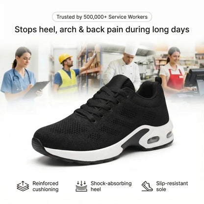 Homeveloa™ Pro — 12-Hour Shift Shoes for All-Day Foot, Knee & Back Pain Relief