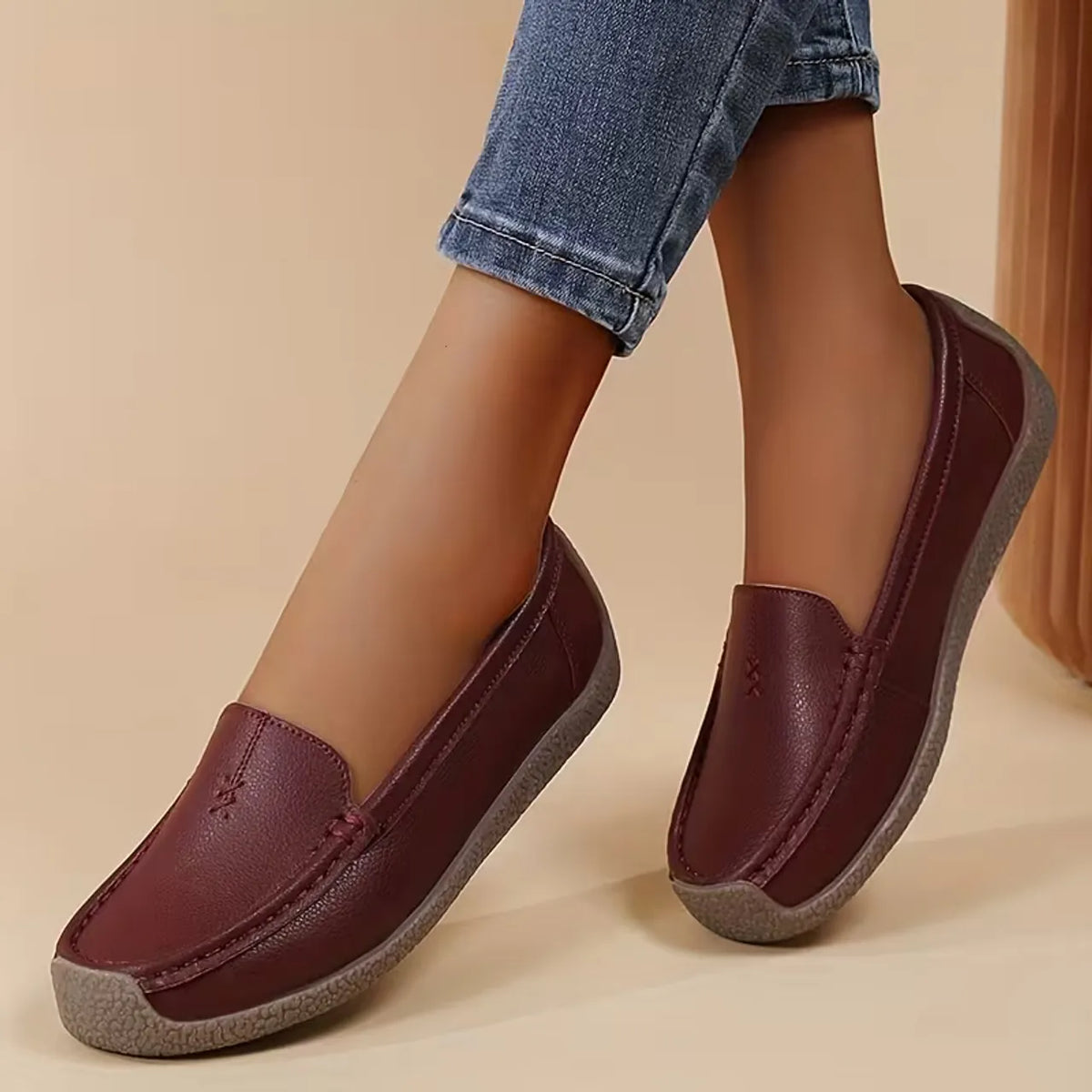 Women’s Comfort Loafers –All-Day Comfort & Supportive Footbed