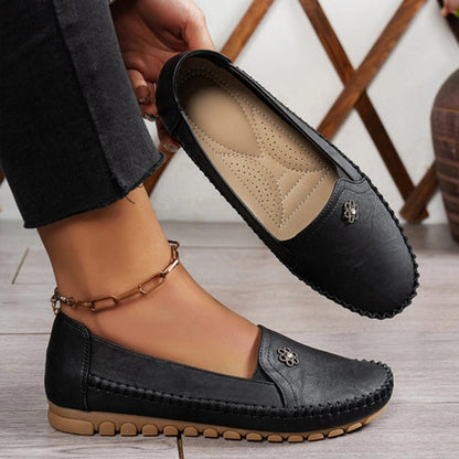 🔥Best Seller-Last Day Sale 60% OFF🔥 Orthopedic leather shoes, Lightweight, Anti-Slip, Breathable for Women