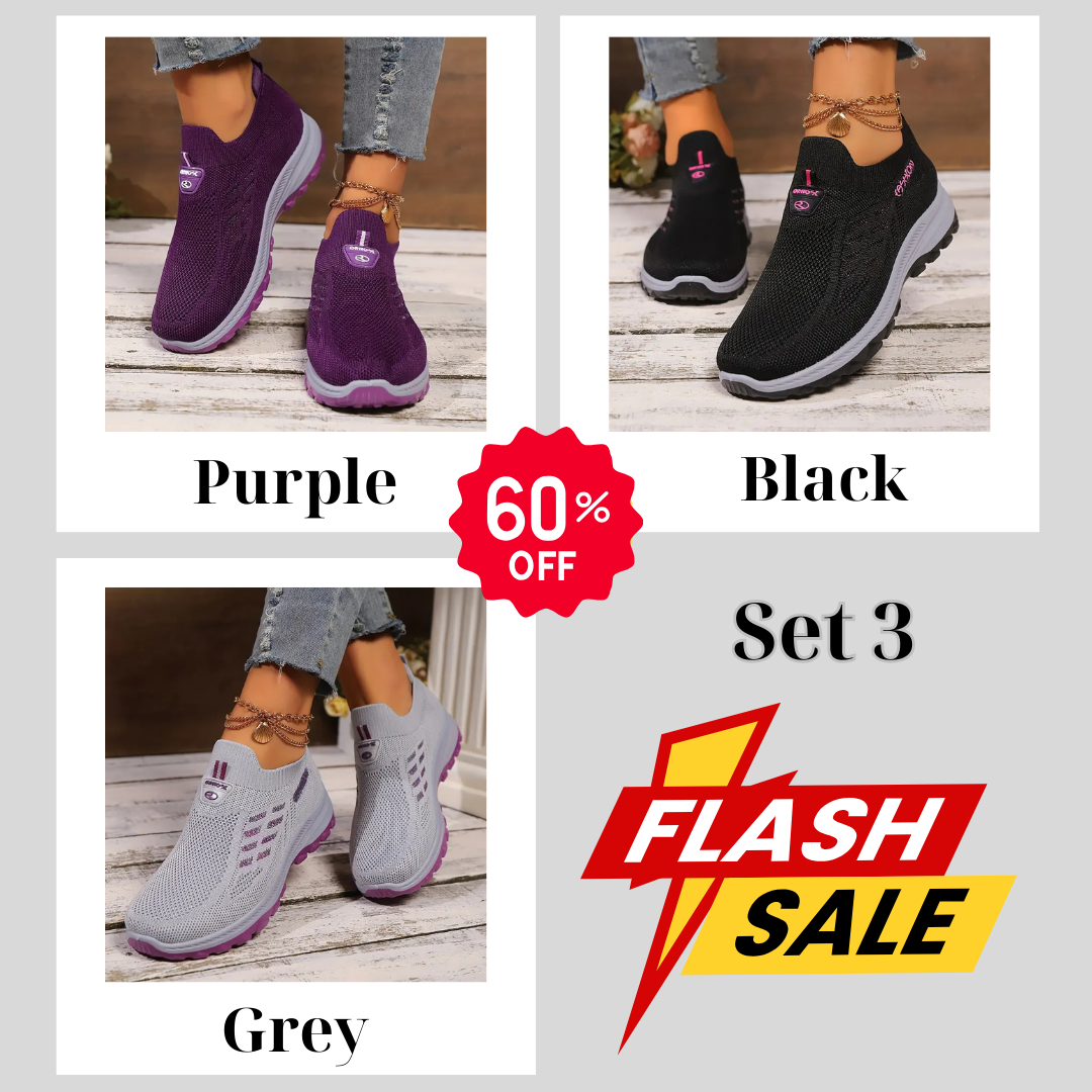 🔥Best Seller-Last Day Sale 60% OFF🔥Ultra-Comfortable Soft-Sole Slip-On Walking Shoes for Women