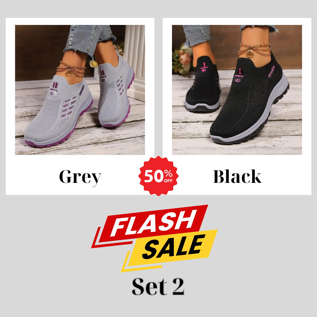 🔥Best Seller-Last Day Sale 60% OFF🔥Ultra-Comfortable Soft-Sole Slip-On Walking Shoes for Women